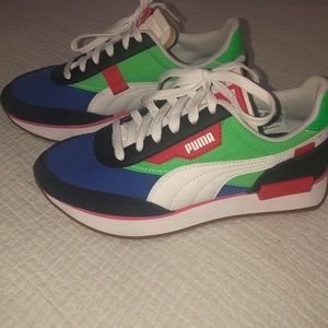 The Perfect Puma 💙🖤💚❤️🤍